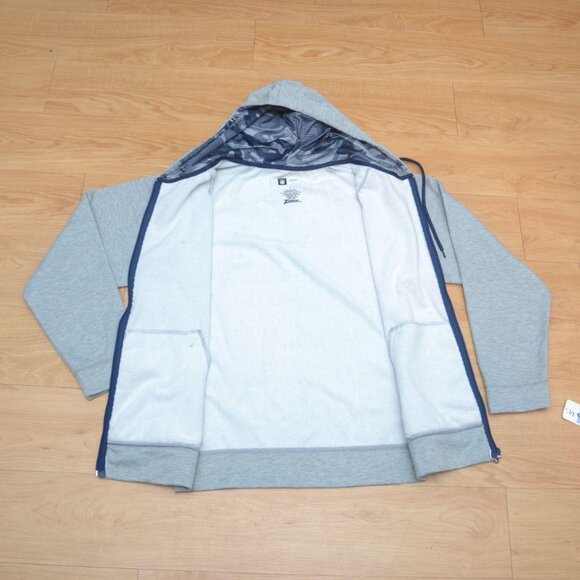 NFL New England Patriots Men's Full Zip Hooded Sweater BNWT SMALL - Picture 5 of 6